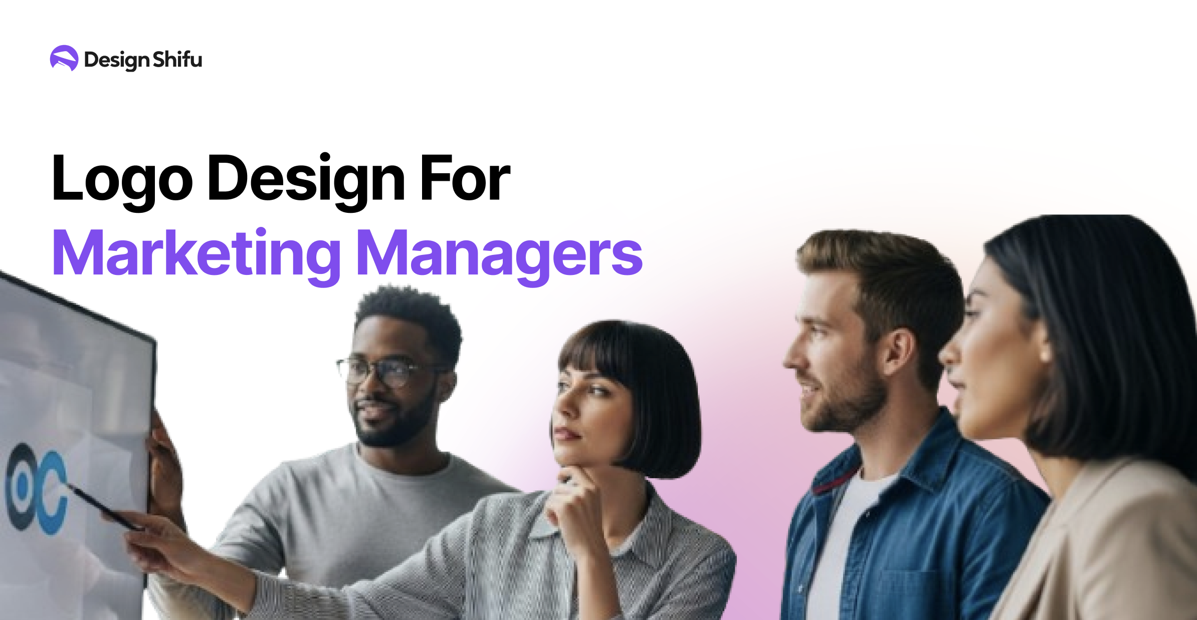 Logo design for marketing managers